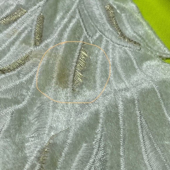 Mod Wave Movement Wings Cropped Hoodie Neon Green Size M - Picture 12 of 12